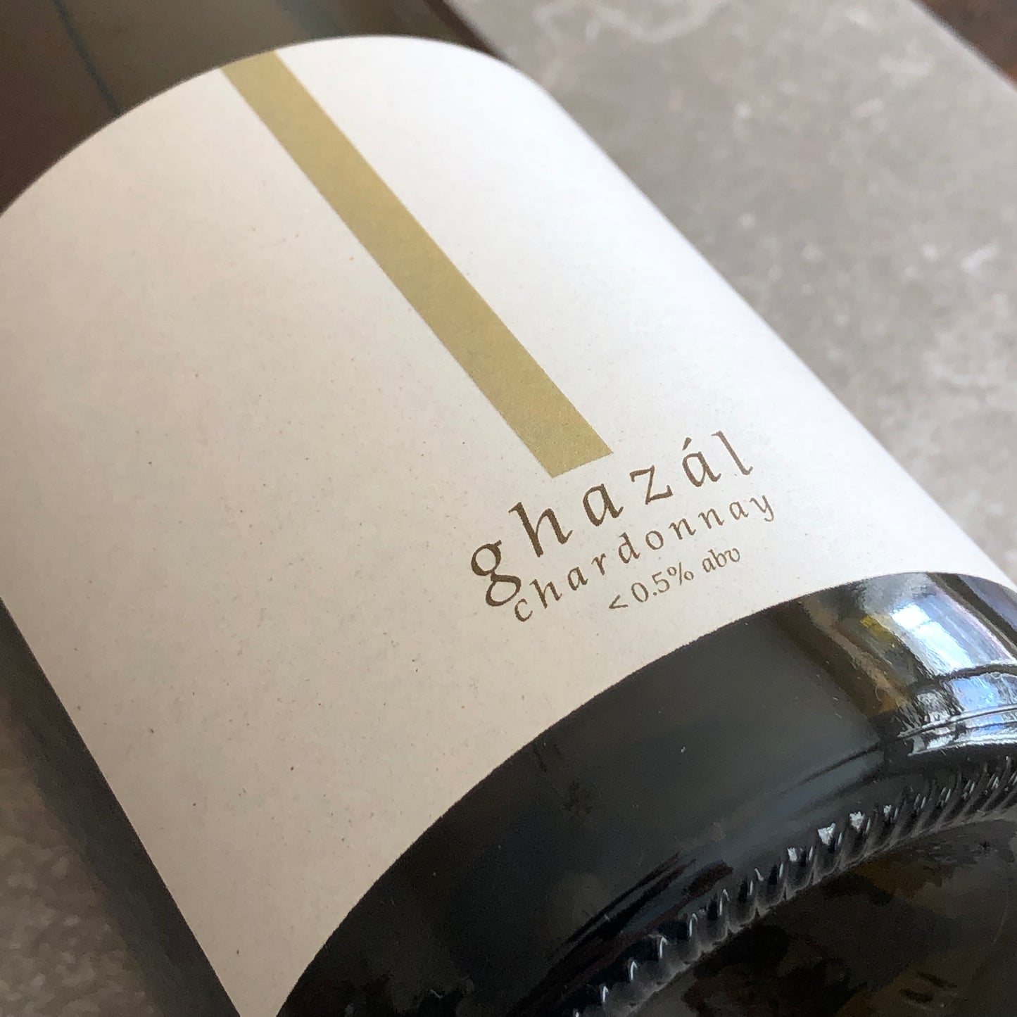 ghazal 0% chardonnay white wine alternative